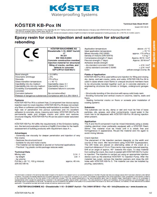 Koster KB-Pox IN