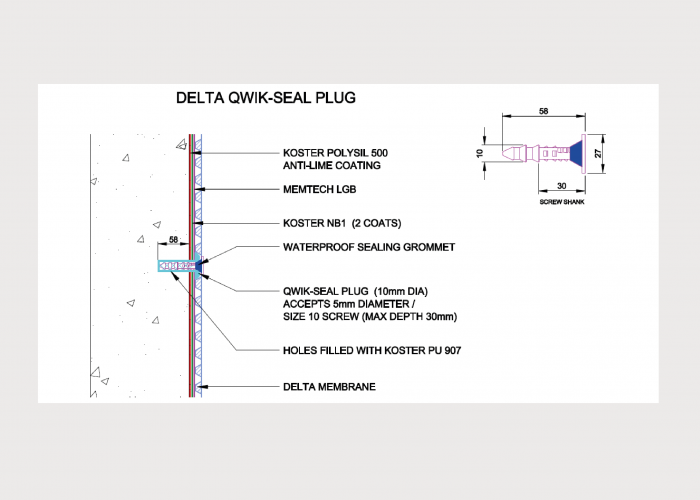 Structural Waterproofing Drawings.pdf Technical Drawings (Structural Waterproofing) - Delta Membranes