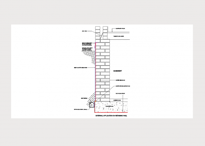 Structural Waterproofing Drawings.pdf Technical Drawings (Structural Waterproofing) - Delta Membranes