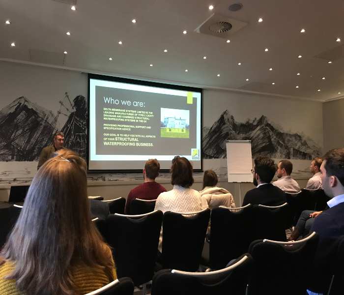 Waterproofing CPD’s for Architects and Specifiers