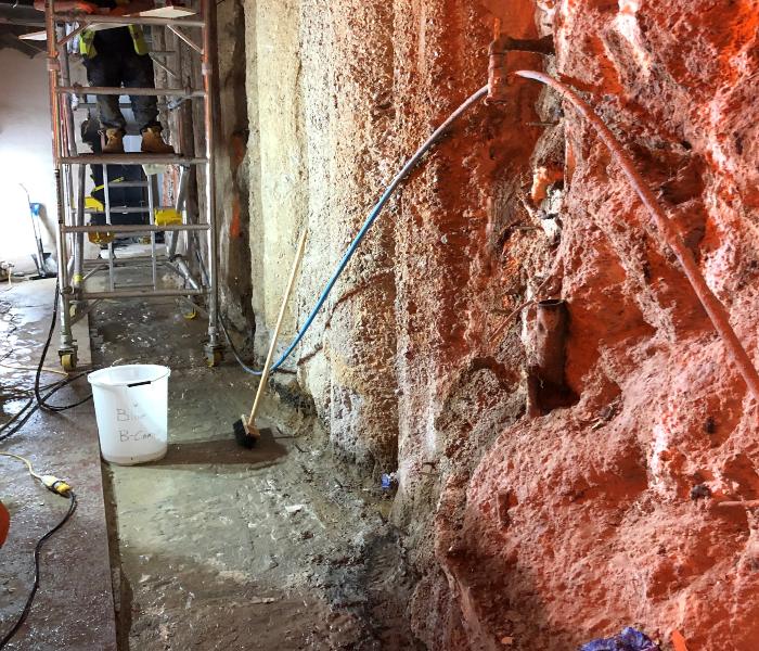 Remedial Basement Waterproofing