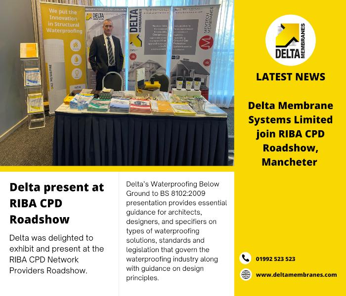 Delta Join RIBA for their Manchester CPD Network Providers Roadshow