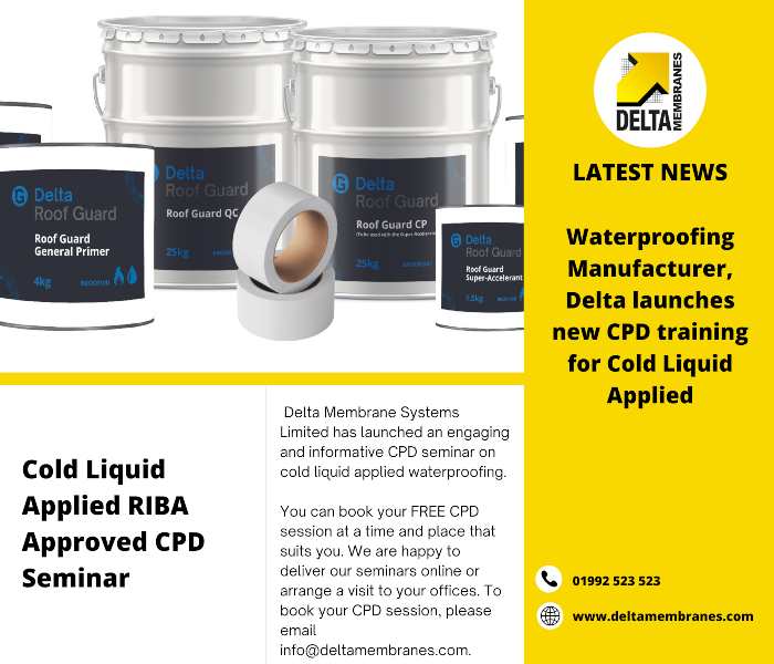 Cold Liquid Applied Waterproofing Seminar