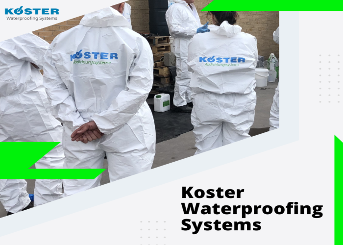 Type A Waterproofing (Koster – Internal/Negative Side)