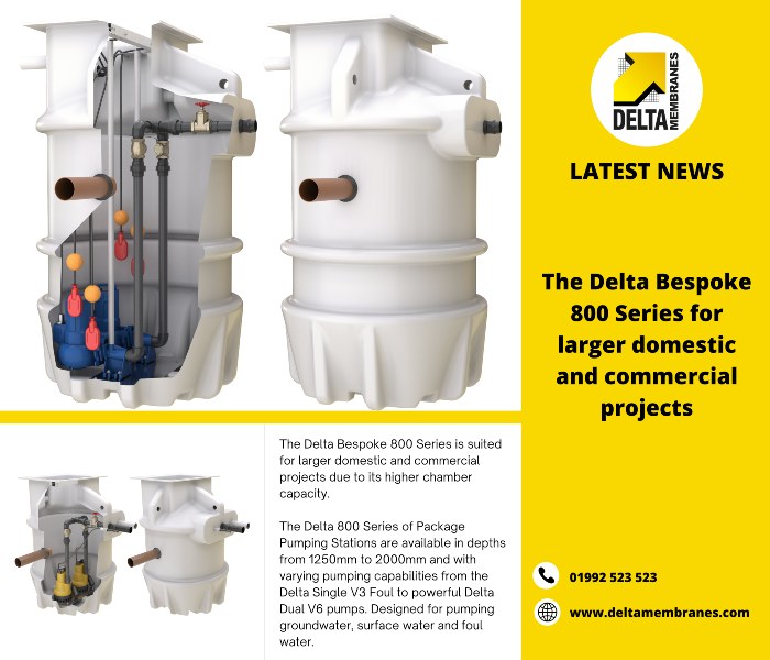 New 800 Series Packaged Pump Stations