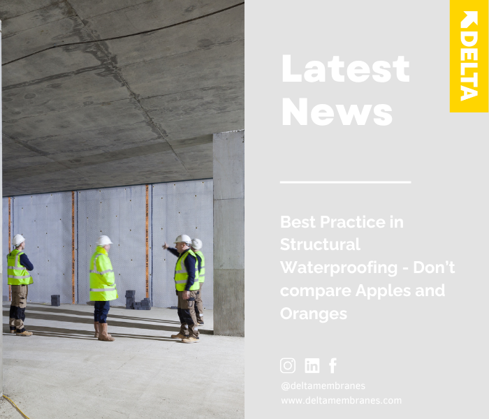 Best Practice in Structural Waterproofing