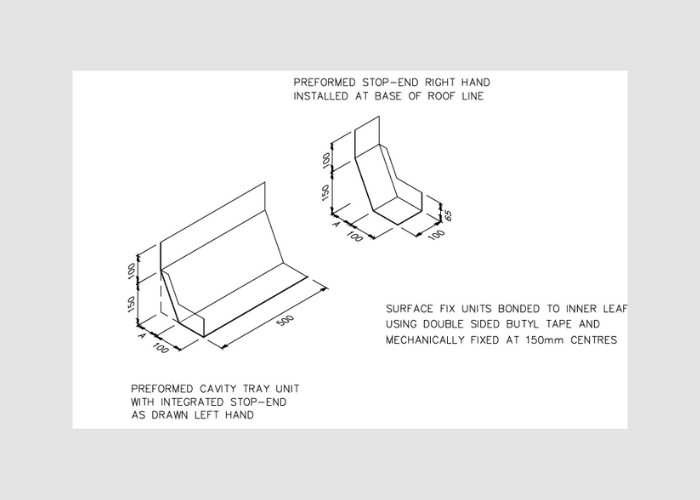 Technical Drawings – Delta High Performance DPC Cavity Trays