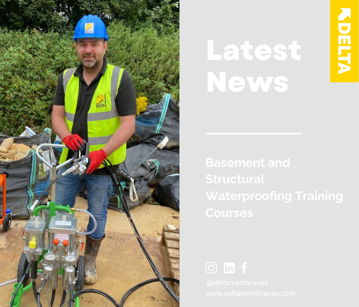 Basement and Structural Waterproofing Training Courses