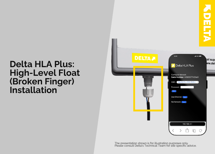 Delta HLA Plus – High Level Float (Broken Finger) Installation